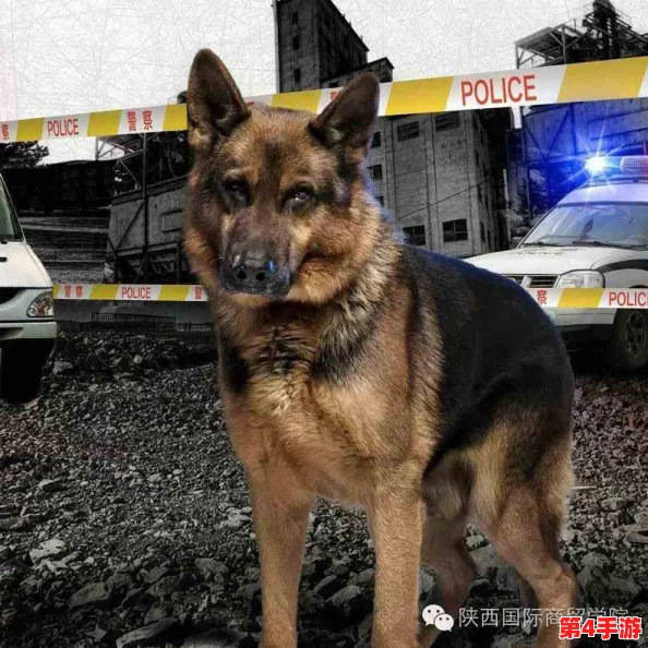 张警犬9分10秒头撞玻璃网盘，展现了勇敢无畏的精神和对工作的执着追求，让人倍感振奋！