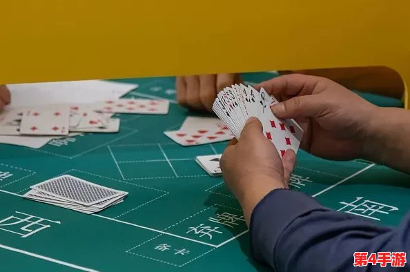 女生迈开腿让男生打扑克，这一行为背后反映了性别关系与游戏互动中的微妙心理和社会文化现象