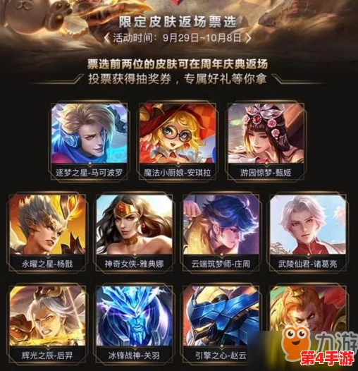 王者周年庆2024返场皮肤:回顾经典,重温那些曾经让玩家热血沸腾的限量皮肤,再次与大家见面 王者周年庆2024返场皮肤:回顾经典,重温那些曾经让玩家热血沸腾的限量皮肤,再次与大家见面